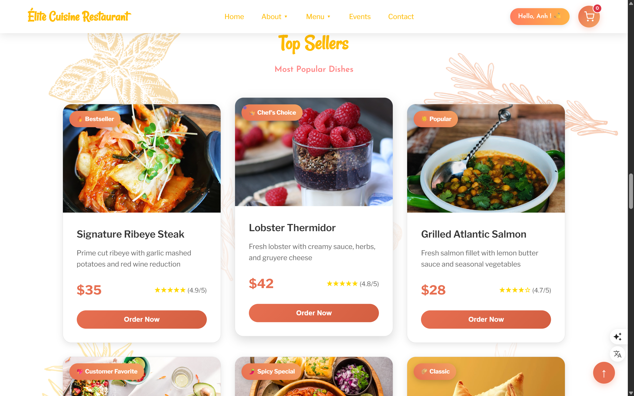 HL-Elite Cuisine Restaurant